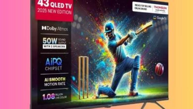 Photo of 21,499 रुपये में लॉन्च हुआ 43-इंच 4K QLED TV, गूगल असिस्टेंट से है लैस