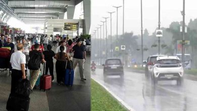 Photo of दिल्ली-नोएडा में बारिश, IGI एयरपोर्ट ने जारी की एडवाइजरी