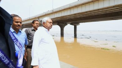 Photo of  सीएम नीतीश कुमार ने जेपी गंगा पथ पर विकसित हो रहे पार्क का निरीक्षण किया
