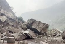 Photo of जम्मू-श्रीनगर नेशनल हाईवे पर समरौली के पास भूस्खलन