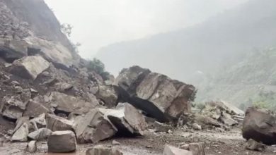 Photo of जम्मू-श्रीनगर नेशनल हाईवे पर समरौली के पास भूस्खलन