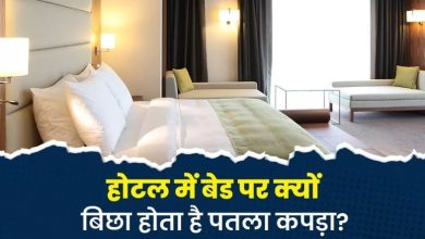 Photo of आखिर क्यों हर होटल में बेड पर बिछा होता है ये पतला कपड़ा?