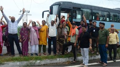 Photo of भगवती नगर से 24वां जत्था अमरनाथ के लिए रवाना