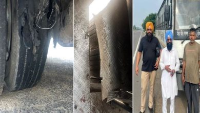 Photo of पंजाब रोडवेज बस में मची हाहाकार…