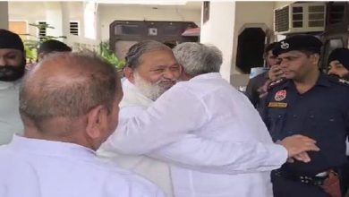 Photo of अंबाला: कांग्रेस विधायक निर्मल सिंह ने अनिल विज से की मुलाकात