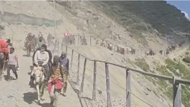Photo of अमरनाथजी यात्रा एक दिन के लिए स्थगित… भारी बारिश के कारण लिया गया फैसला