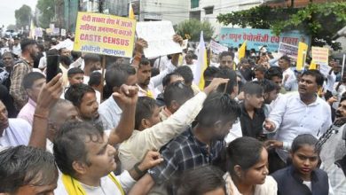 Photo of 13 फीसदी आरक्षण अनहोल्ड कराने OBC समाज का प्रदर्शन