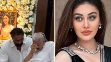 Photo of Shefali Jariwala की प्रेयर मीट में बेटी की तस्वीर देख टूट गए पिता