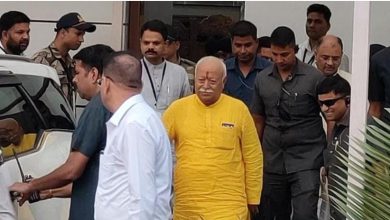 Photo of मोहन भागवत इंदौर पहुंचे, आज करेंगे कैंसर केयर सेंटर का लोकार्पण