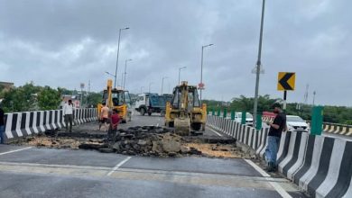Photo of अयोध्या: छह महीने पहले 150 करोड़ रुपये की लागत से बना ओवरब्रिज धंसा