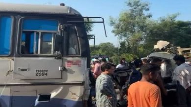 Photo of जालंधर में भीषण सड़क हादसा: बस ड्राइवर को आई नींद, छोटा हाथी को मारी टक्कर