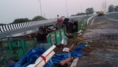 Photo of मथुरा में भीषण हादसा…ट्रक ने ट्रैक्टर ट्रॉली में मारी टक्कर