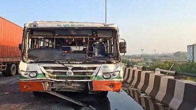 Photo of सोनीपत में हिमाचल की बस का एक्सिडेंट, 10 लोग घायल…