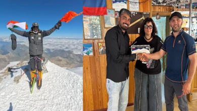 Photo of स्वतंत्रता दिवस पर हरियाणा के छौरे ने यूरोप की सबसे ऊंची चोटी पर फहराया तिरंगा