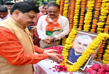 Photo of सीएम यादव ने भारत रत्न एवं पूर्व प्रधानमंत्री स्व. वाजपेयी की पुण्यतिथि पर किया नमन