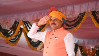 Photo of सीएम यादव ने धोती-कुर्ता और सतरंगी पगड़ी पहन फहराया तिरंगा