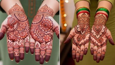 Photo of Hartalika teej पर सूने रह गए हैं हाथ, तो शगुन की मेहंदी के लिए लास्ट मिनट लगाएं ये Mehndi Designs
