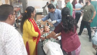 Photo of स्वतंत्रता दिवस समारोह के दौरान स्कूल में हुआ हादसा, फॉल्स सीलिंग गिरने से पांच बच्चे घायल