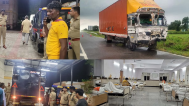 Photo of बुलंदशहर में बड़ा सड़क हादसा, हाईवे पर कंटेनर ने ट्रॉली में मारी टक्कर