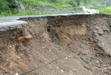 Photo of गंगोत्री हाईवे का करीब 200 मीटर हिस्सा टिहरी बांध झील में समाया