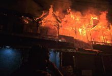 Photo of  नैनीताल में ओल्ड लंदन हाउस भीषण आग, प्रो. अजय रावत की बहन की मौत