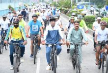 Photo of राजधानी भोपाल में फिट इंडिया साइकिल रैली का आयोजन
