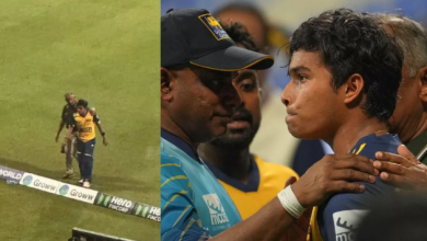 Photo of SL vs AFG मैच के बीच स्टार क्रिकेटर के सिर से उठा पिता का साया, कोच जयसूर्या ने दी दर्दनाक खबर