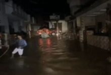 Photo of अजमेर: बोराज तालाब की पाल टूटी, 1000 से ज्यादा घरों में घुसा पानी