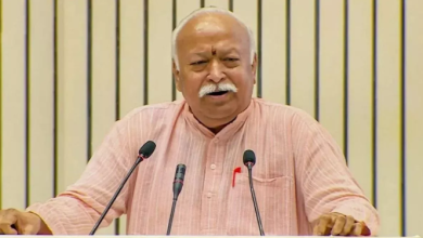 Photo of मोहन भागवत ने लॉन्च किया संघ गीत एल्बम, मातृभूमि को समर्पण बताया