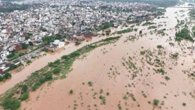 Photo of हरियाणा में घग्गर-मारकंडा का कोहराम: कई जिलों की फसलें जलमग्न, गांवों में जलभराव