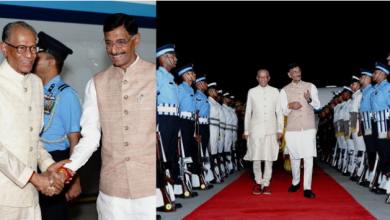Photo of मॉरीशस के प्रधानमंत्री भारत दौरे पर, दिल्ली में रक्षा राज्य मंत्री ने स्वागत किया