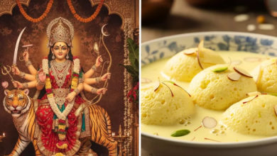 Photo of  नवरात्र के तीसरे दिन मां चंद्रघंटा की पूजा में लगाएं रसमलाई का भोग