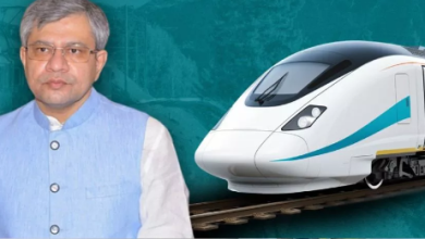 Photo of बुलेट ट्रेन की पांच किमी लंबी सुरंग का निर्माण पूरा, रेल मंत्री ने श्रमिकों से हाथ मिलाकर बढ़ाया उत्साह