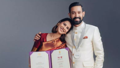 Photo of विक्रांत मैसी के लिए चीयरलीडर बनीं पत्नी शीतल ठाकुर, नेशनल फिल्म अवॉर्ड जीत पर जाहिर की खुशी