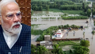 Photo of पीएम मोदी कल पंजाब और हिमाचल का लेंगे जायजा, हरियाणा में टूटे तटबंध, सेना पहुंची…4,887 गांव प्रभावित