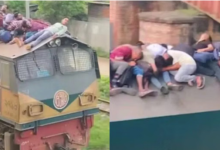 Photo of चलती ट्रेन की छत पर जान दांव पर लगाकर सफर कर रहे थे यात्री