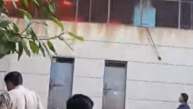 Photo of हरियाणा: फुटवियर फैक्ट्री में लगी भीषण आग