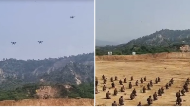 Photo of ऑपरेशन सिंदूर के बाद सेना का ड्रोन शो, अंबाला में दिखी मानव रहित विमानों की धमक