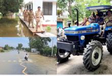 Photo of  30 से अधिक गांव चपेट में… हाईवे डूबे; ट्रैक्टर से पुलिस लाइन पहुंचे एसपी