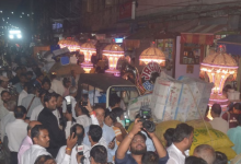 Photo of आगरा की रामलीला…रिद्धि-सिद्धि के साथ नगर भ्रमण पर निकले श्री गणेश