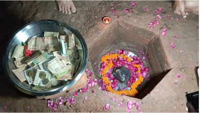 Photo of बरेली के माधवबाड़ी में मिला 100 साल पुराना शिवलिंग