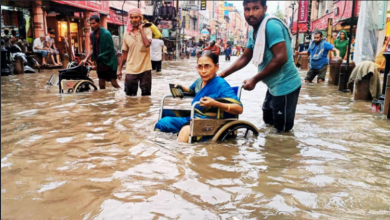 Photo of वाराणसी में एक घंटे में 20 मिमी बारिश, गोदौलिया की सड़क पर चार फीट भरा पानी