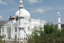 Photo of राजस्थान: सेवन वंडर्स ढहाने की कार्रवाई तीसरे दिन भी जारी, ताजमहल पर चला हथौड़ा