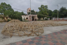 Photo of उज्जैन में दशहरे की तैयारी शुरू: बनने लगे विशालकाय दशानन के पुतले