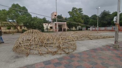 Photo of उज्जैन में दशहरे की तैयारी शुरू: बनने लगे विशालकाय दशानन के पुतले