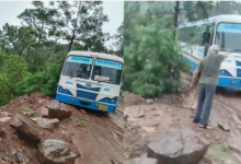 Photo of मोरनी-पंचकूला मार्ग पर बड़ा हादसा टला, चालक की सूझबूझ से बचीं कई जानें
