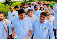 Photo of दीपेंद्र हुड्डा की सरकार से मांग, स्पेशल गिरदावरी करवा किसानों को 70 हजार रुपये प्रति एकड़ मुआवजा दे सरकार