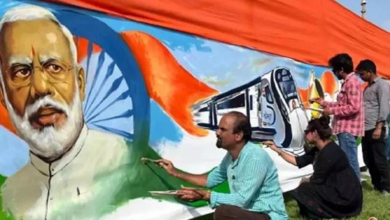 Photo of  विश्व रिकॉर्ड के साक्षी बने हरियाणा के चित्रकार, मोदी के जन्मदिन पर बनाई ये खास तस्वीर