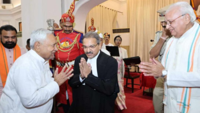 Photo of पटना हाईकोर्ट के मुख्य न्यायाधीश बने पवनकुमार भीमप्पा बाजंथरी, राज्यपाल ने दिलाई शपथ