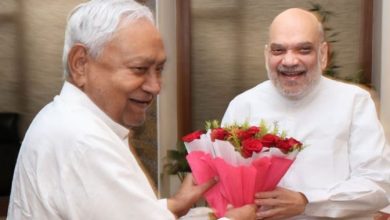 Photo of  सीएम नीतीश कुमार से मिले अमित शाह